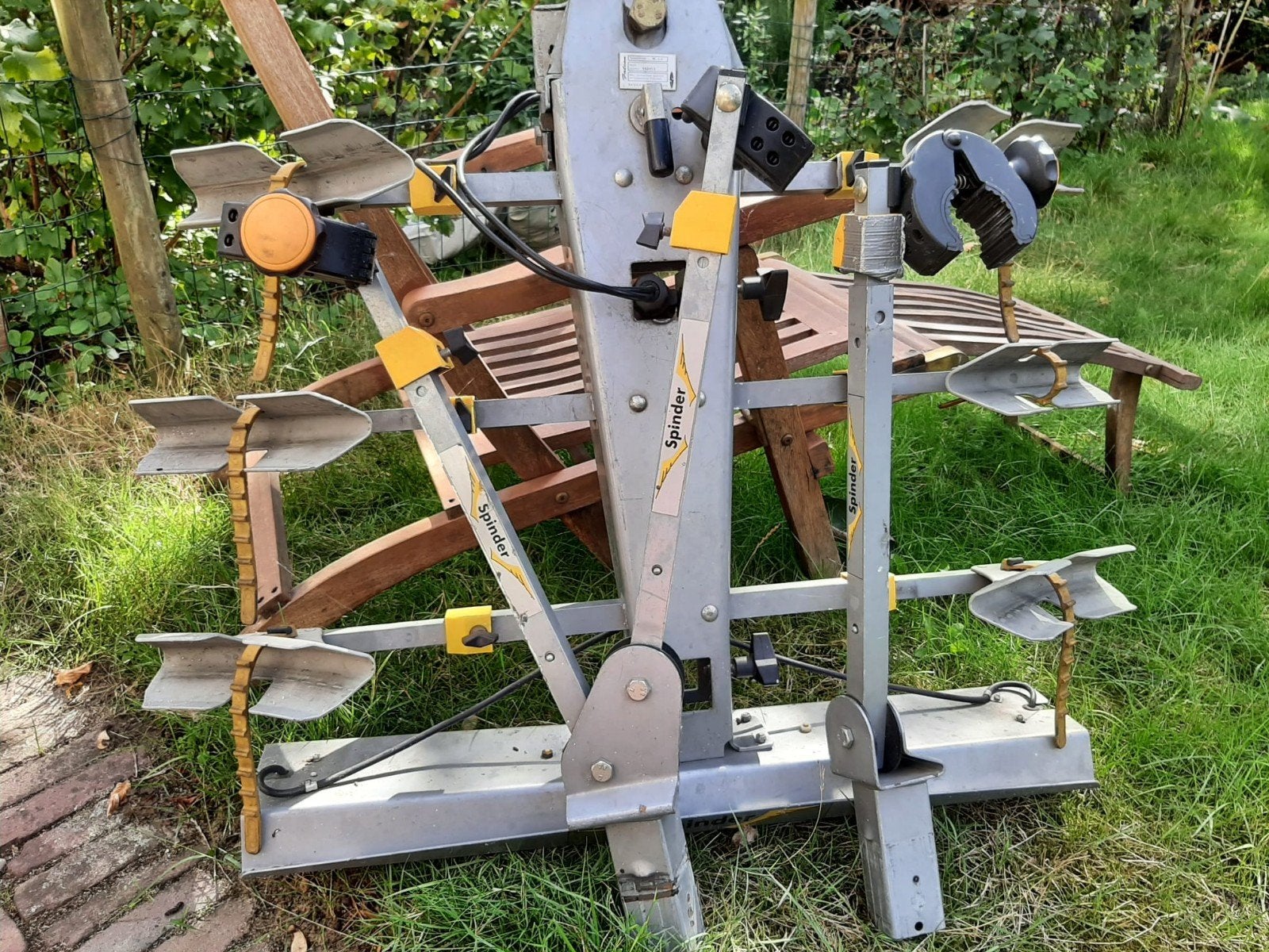 Spinder Falcon RC-3-F T fietsendrager voor 3 fietsen, Ophalen, 3 fietsen of meer, Gebruikt, Trekhaakdrager