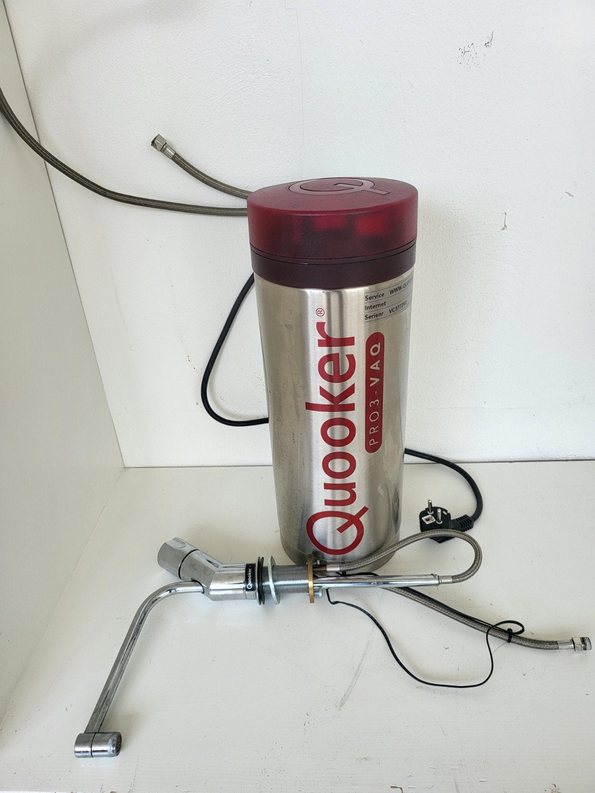 Quooker PRO3-VAQ met kraan - Direct kokend water, Ophalen, Gebruikt