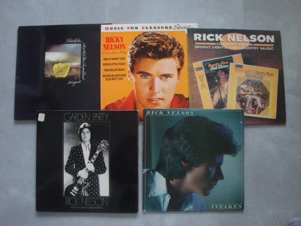 Rick Nelson Vinyl LP Collectie - 5 Platen (rock/counry rock), LP, Gebruikt, Ophalen of Verzenden, 12 inch