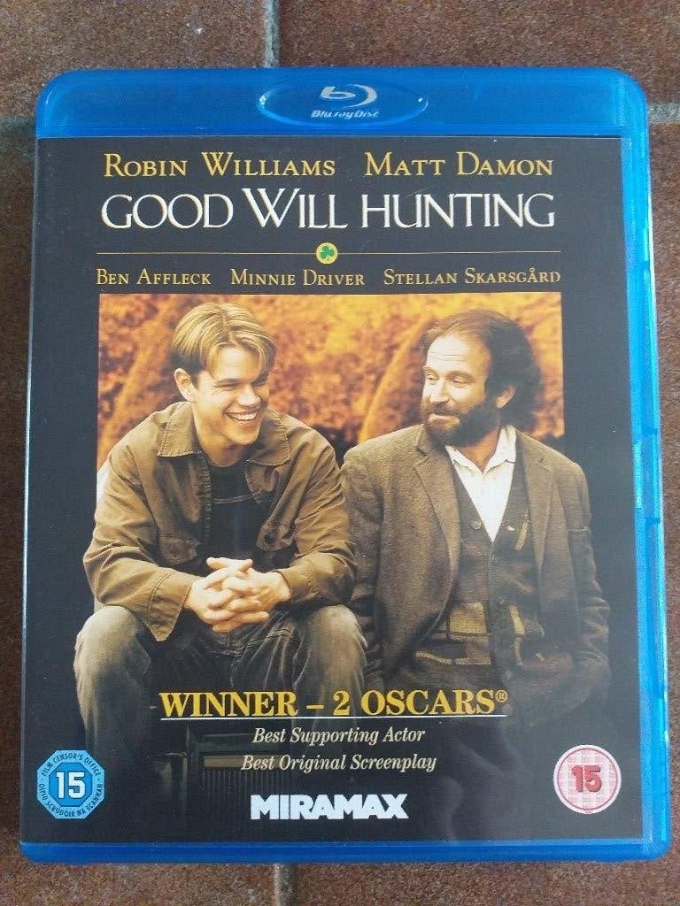 Good Will Hunting Bluray, Cd's en Dvd's, Engels, Vanaf 16 jaar, Film, Drama
