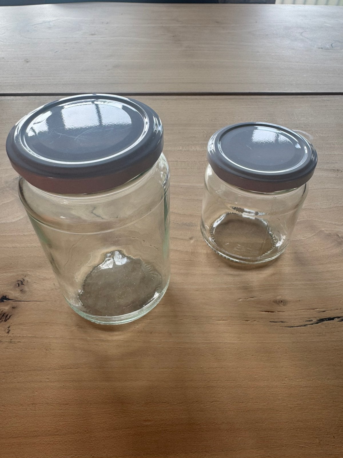 Glazen potjes (1000+), Ophalen, Zo goed als nieuw, Glas, Pot, Bus of Blik
