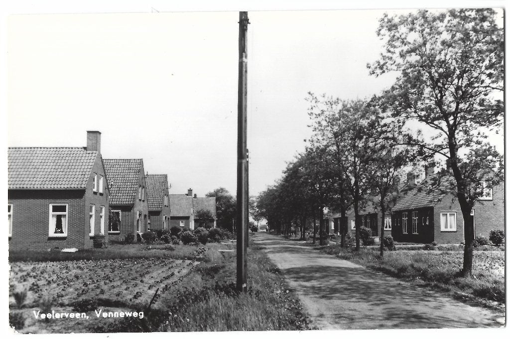 Veelerveen, Venneweg, Verzamelen, Verzenden, 1960 tot 1980, Ongelopen, Groningen