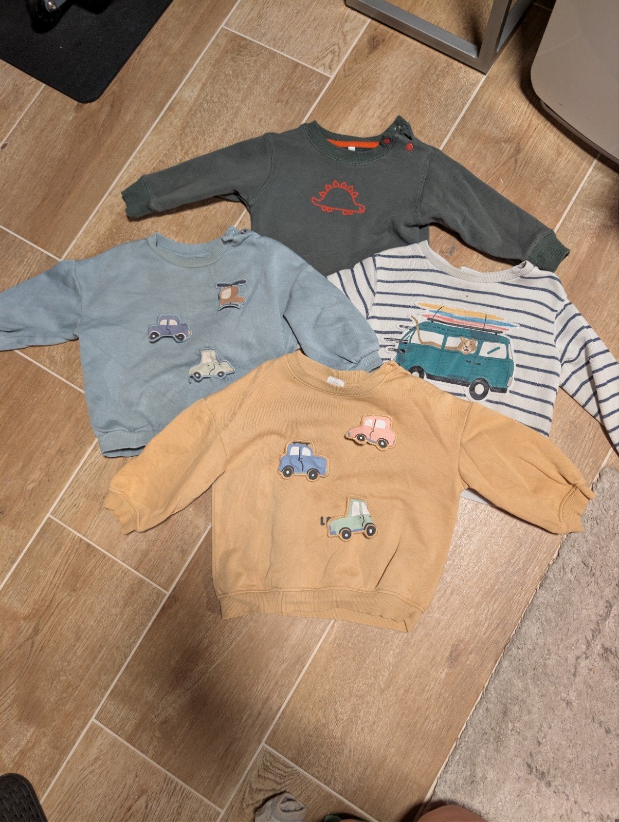 Set van 4 truien, o.a. Hema - Gebruikt maar in prima staat, Ophalen of Verzenden, Gebruikt, Hema, Jongen of Meisje