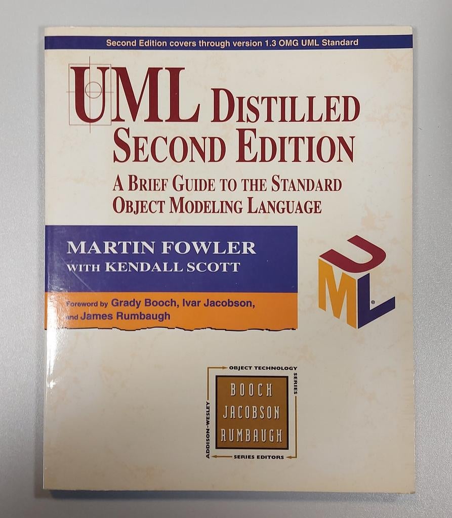 UML Distilled Second Edition - Martin Fowler, Ophalen of Verzenden, Gelezen, Programmeertaal of Theorie, Martin Fowler