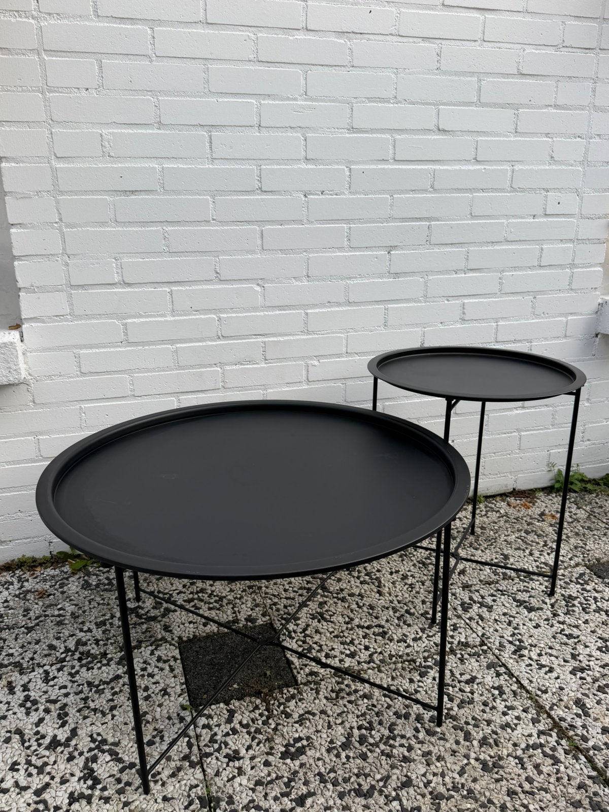 Salontafel met bijzettafel, Ophalen, Gebruikt