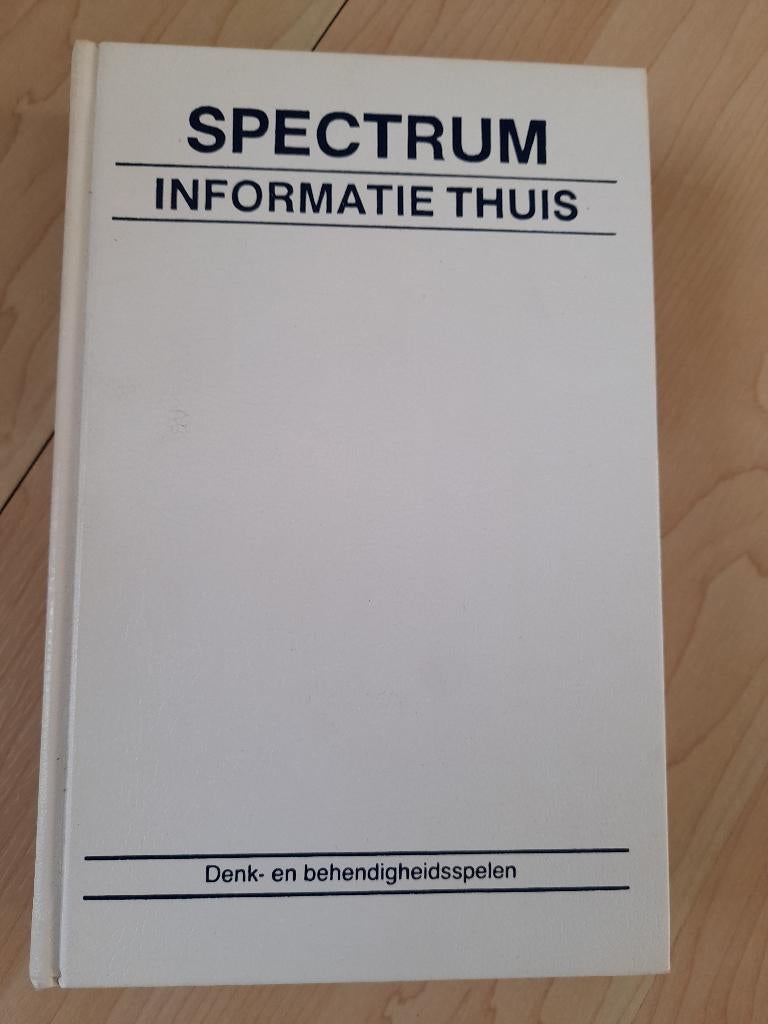 12 boeken SPECTRUM INFORMATIE THUIS, Boeken, Ophalen of Verzenden, Gelezen
