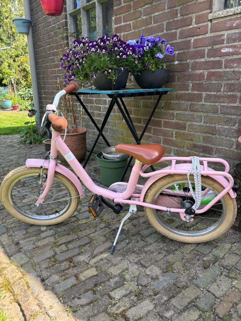16 inch roze Puky meisjesfiets kinderfiets., Fietsen en Brommers, Fietsen | Kinderfietsjes, Ophalen