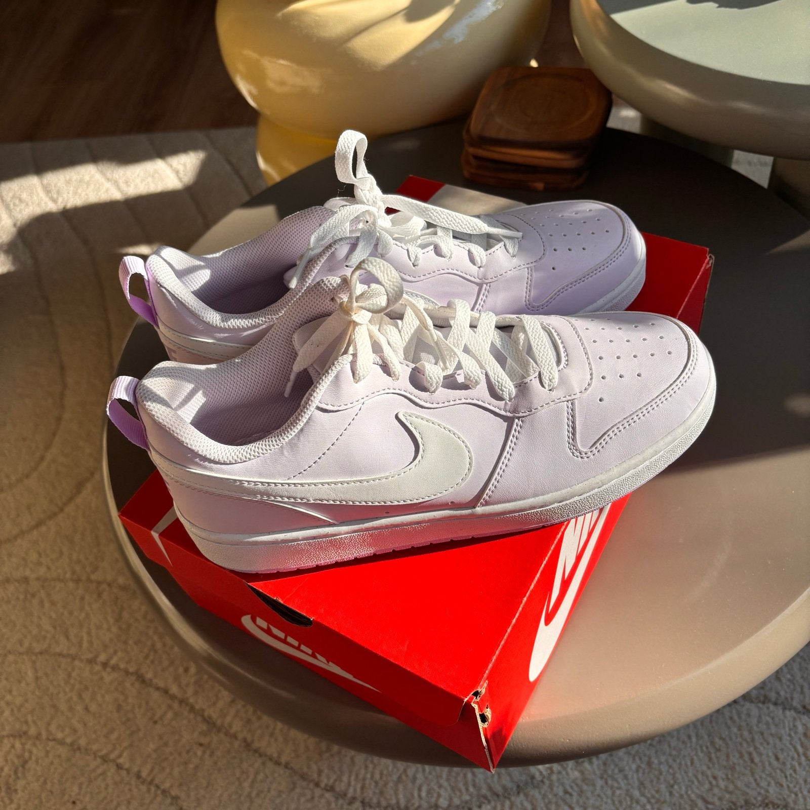 Nike Court Borough Low Sneakers - Maat 40, Ophalen, Nieuw, Overige kleuren, Sneakers of Gympen