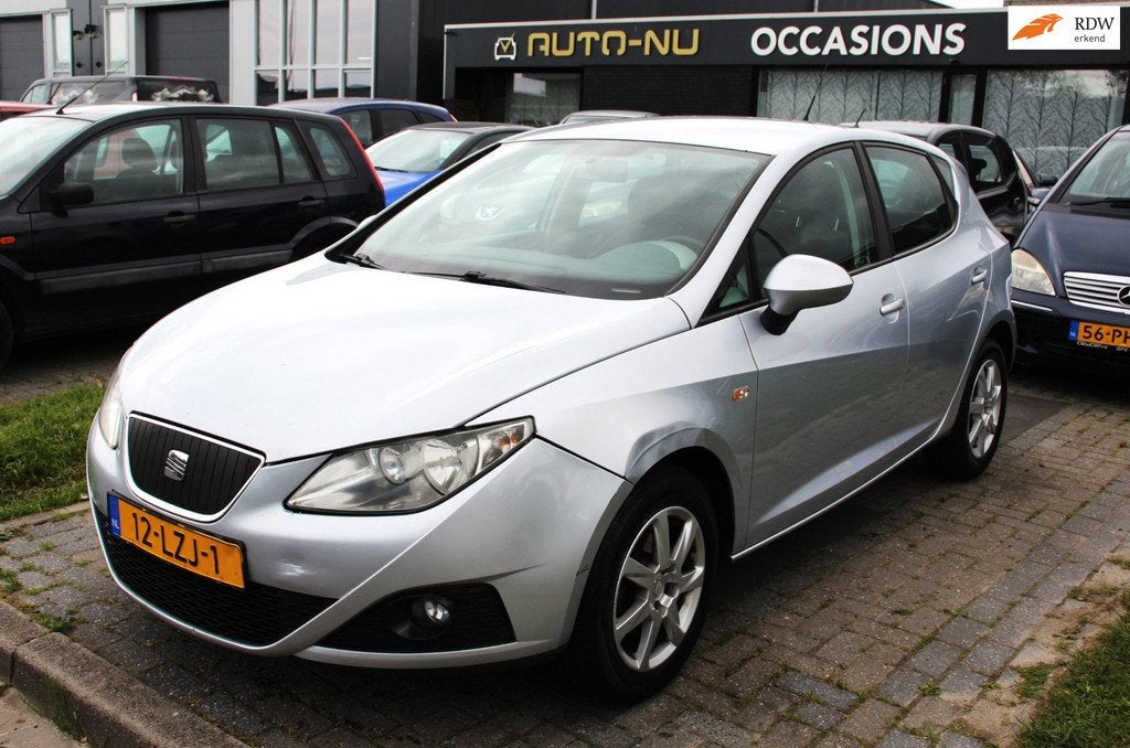 Seat Ibiza 1.2 TDI Reference Ecomotive 5-deurs Airco Cruise, Auto's, Voorwielaandrijving, Euro 5, Stof, Gebruikt