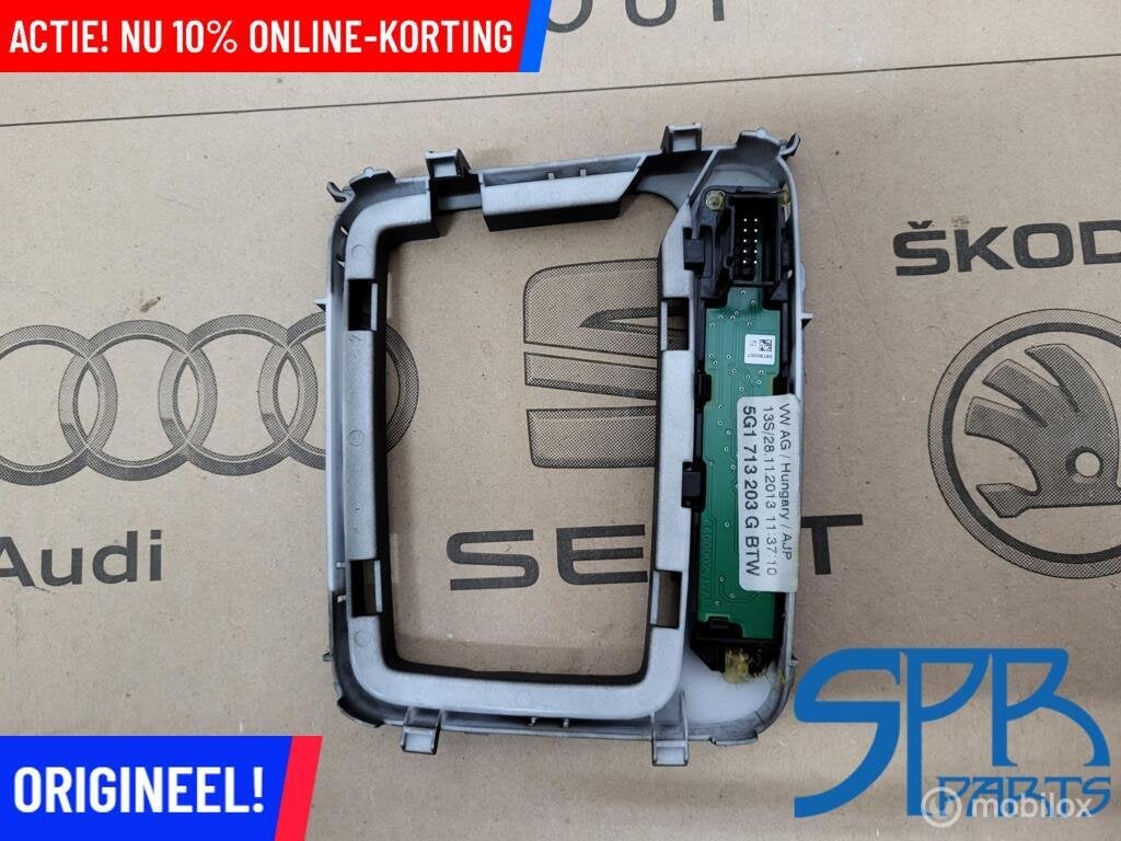 Pook VW Golf 7 5G1713203G DSG ELEKTRONICA BEDIENING AUTOMAAT, Auto-onderdelen, Gebruikt, Volkswagen, Ophalen of Verzenden, Volkswagen