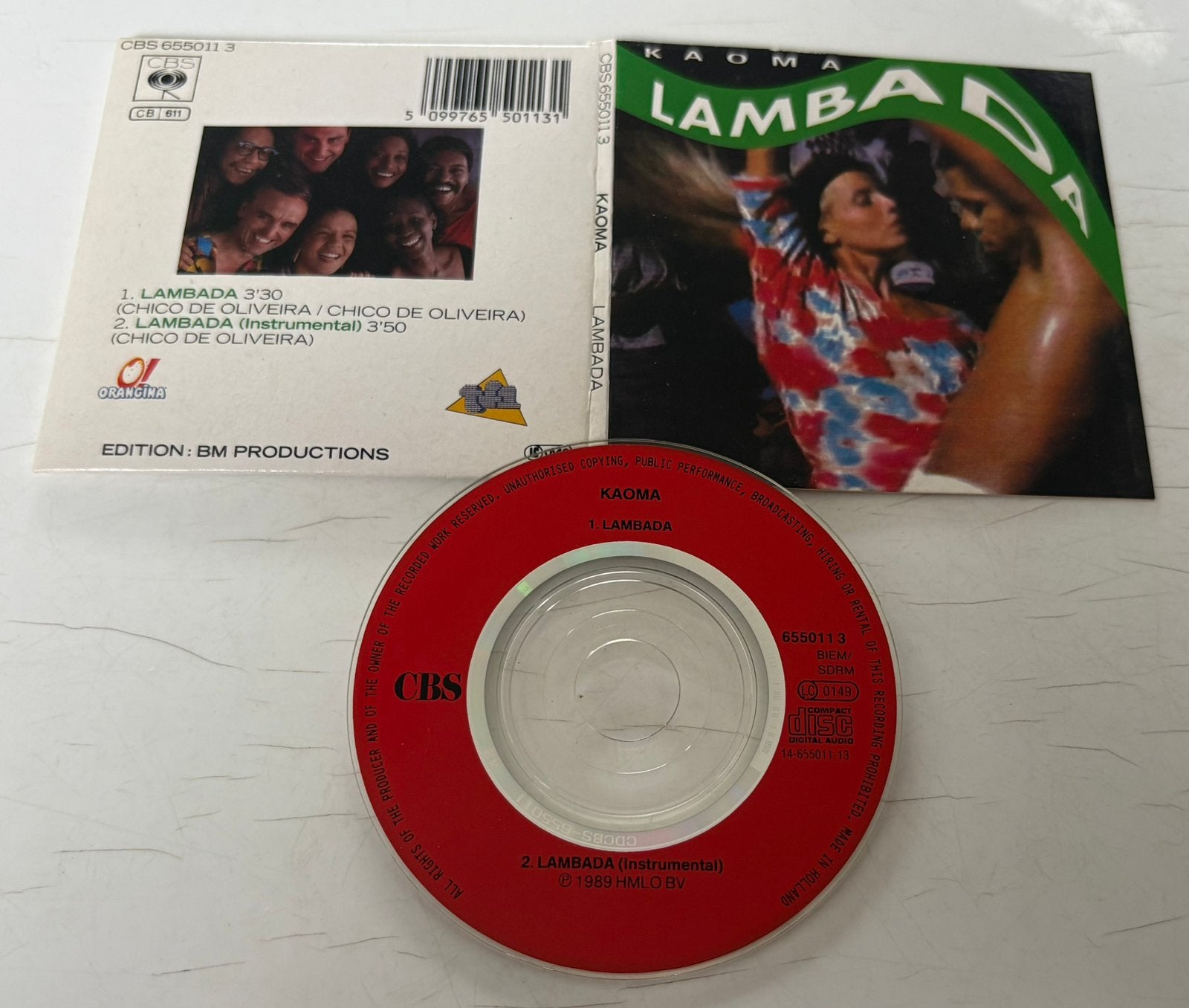 Kaoma - Lambada (mini-disc, nieuwstaat), Ophalen of Verzenden, Zo goed als nieuw, Pop