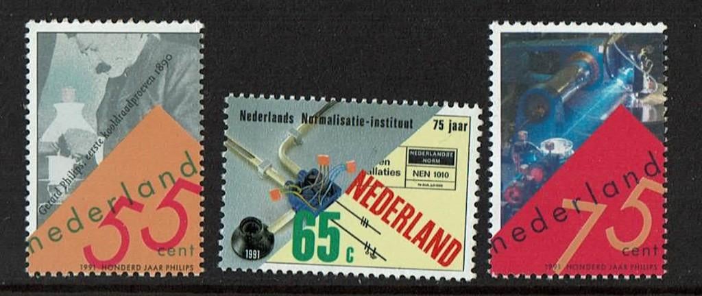 Nederland NVPH 1472-1474 postfris, Verzenden, Na 1940, Postfris