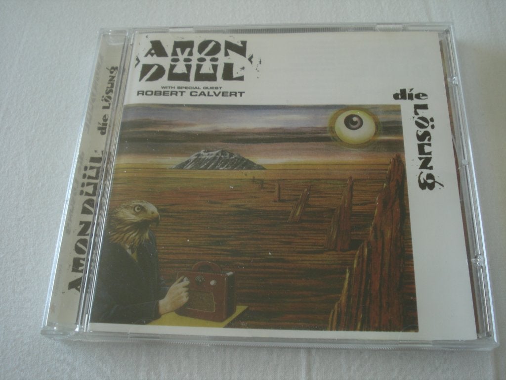 Amon Düül* With Special Guest Robert Calvert – Die Lösung, Inclusief boekje, Ophalen of Verzenden, Zo goed als nieuw, Psychedelic Rock
