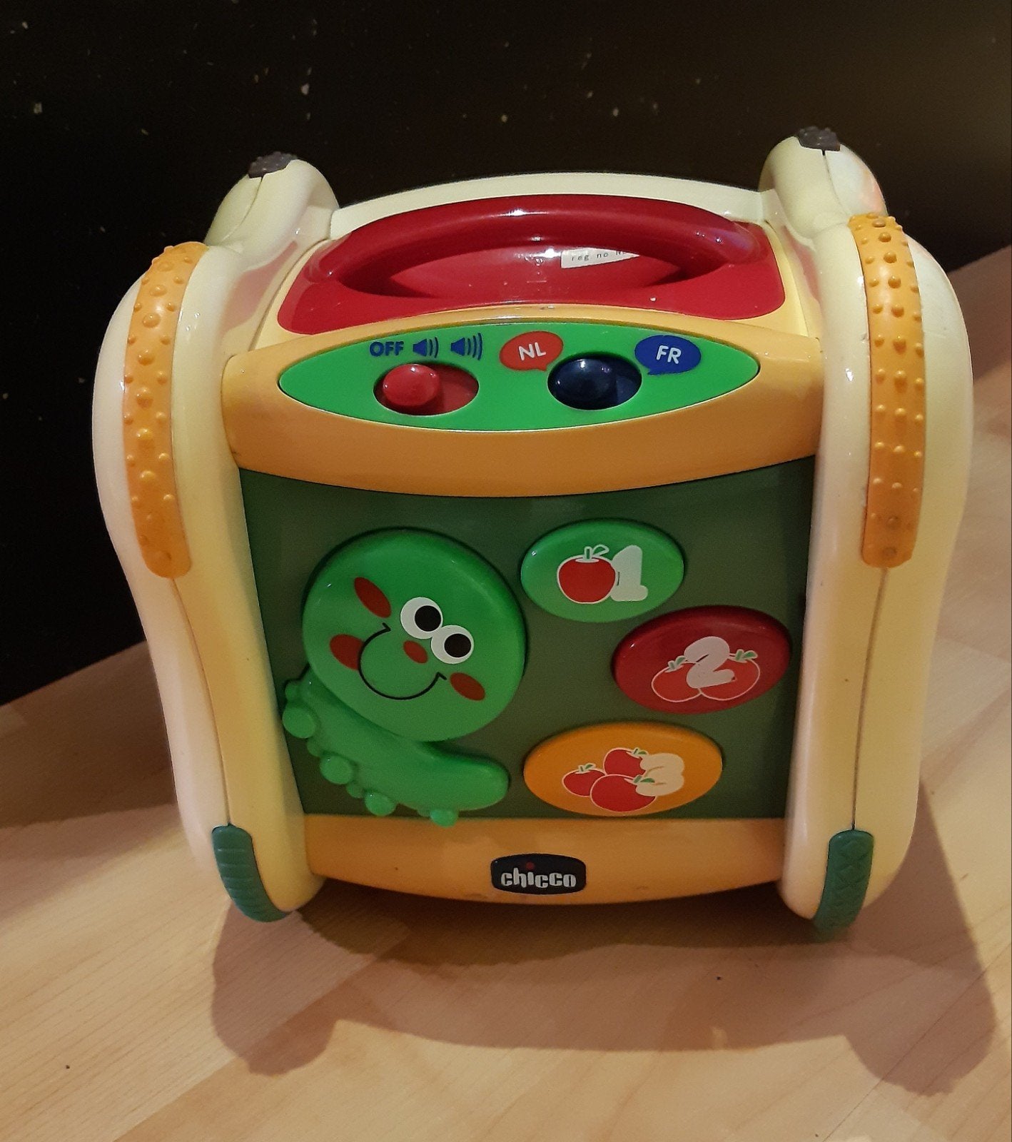 Chicco Speelkubus met Licht en Geluid, Kinderen en Baby's, Speelgoed | Babyspeelgoed, Ophalen, Gebruikt, Overige typen, Met licht