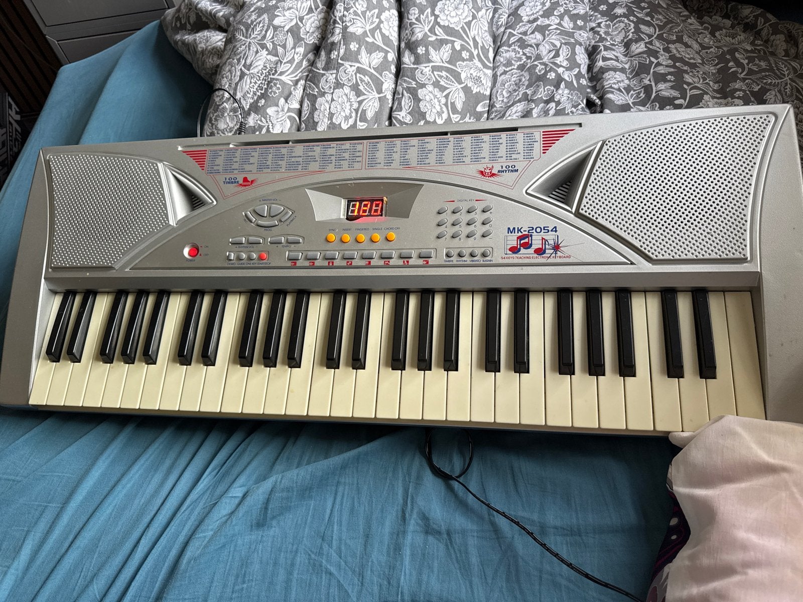 MK-2054 Elektronisch keyboard met 54 toetsen, Ophalen, Gebruikt, Overige aantallen, Overige merken