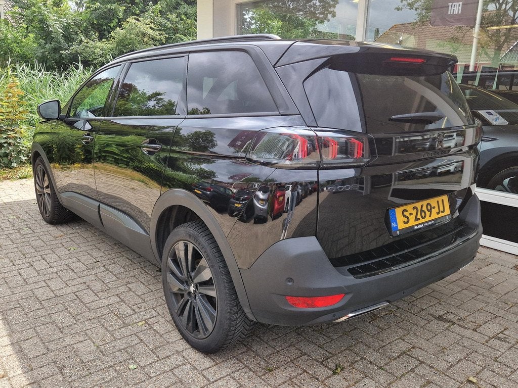 Peugeot 5008 1.2T 130pk Automaat GT | Black Pack | Elektr. a, Auto's, Peugeot, Gebruikt, Euro 6, 1199 cc, Zwart