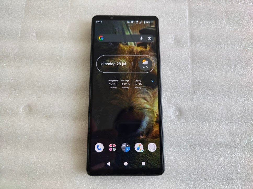 Sony Xperia 5 V zeer nette staat, Telecommunicatie, Mobiele telefoons | Sony, Zwart, Touchscreen, Ophalen of Verzenden, Zo goed als nieuw
