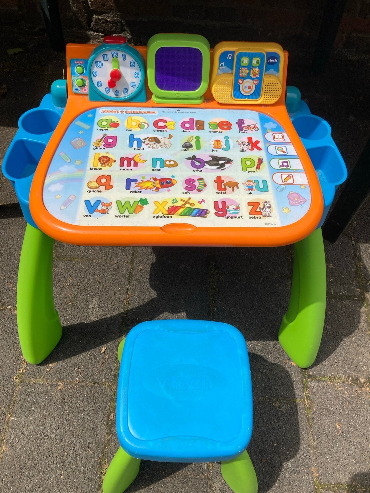 VTech Bureau met Stoel - Interactief Leren voor Peuters, Kinderen en Baby's, Speelgoed | Educatief en Creatief, Ophalen, Gebruikt
