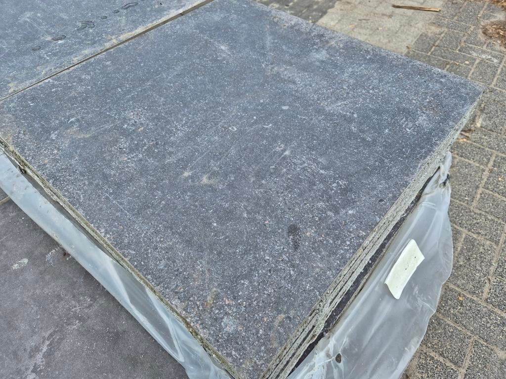 8,64m² geoceramica grijs antraciet 60x60x4cm s-partij, Tuin en Terras, Tegels en Klinkers, Nieuw, Terrastegels, Keramiek, 10 m² of meer