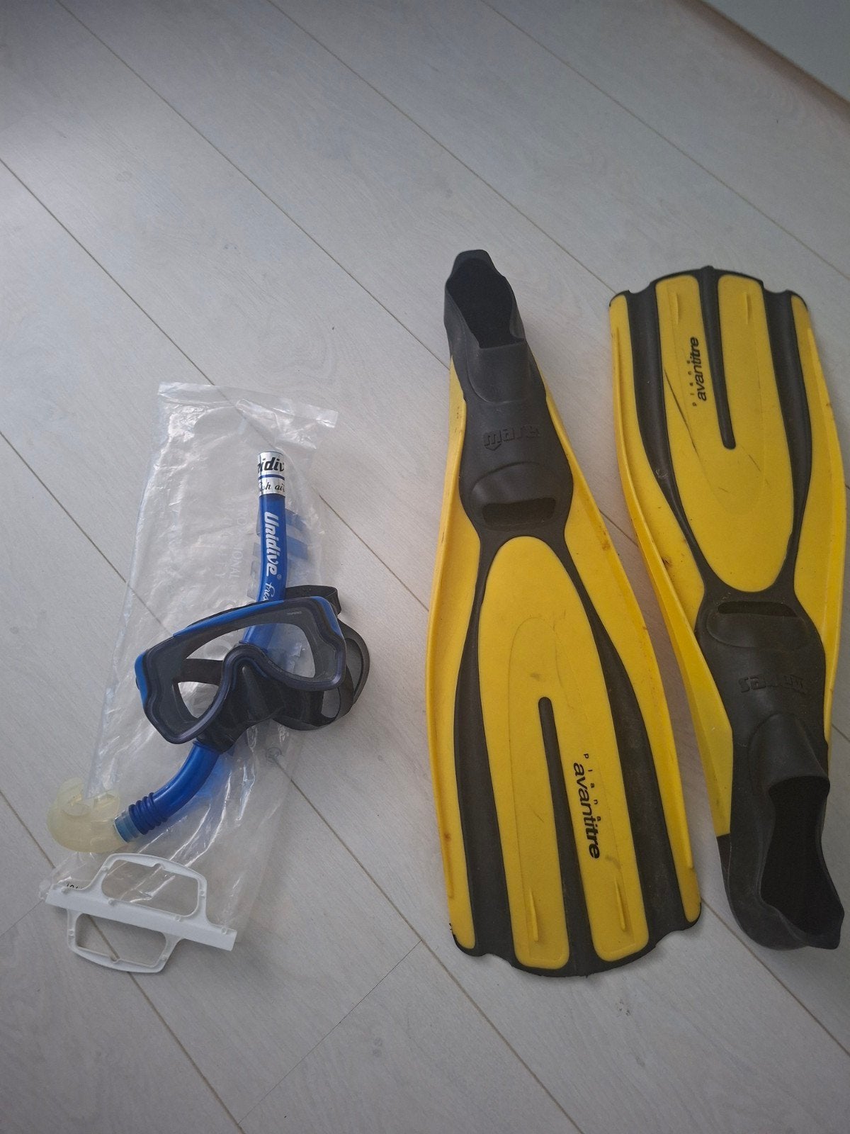 Duikset: Zwemvliezen, Duikbril en Snorkel, Ophalen of Verzenden, Duikbril of Snorkel