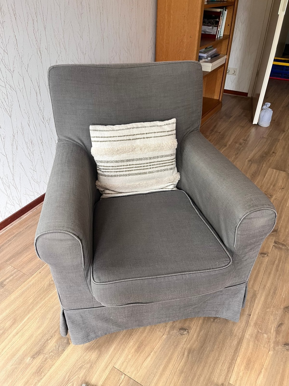 Ikea Ektorp fauteuil, Huis en Inrichting, Ophalen, Zo goed als nieuw, 75 tot 100 cm