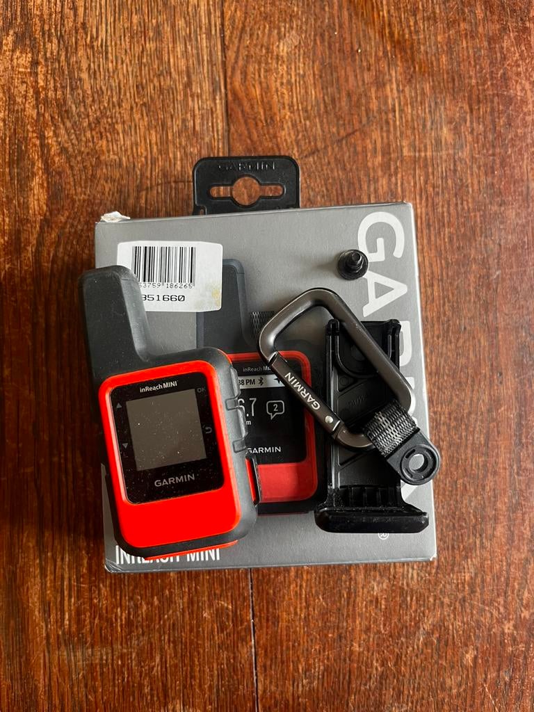 Garmin inReach Mini, Ophalen of Verzenden, Refurbished, Zender en Ontvanger