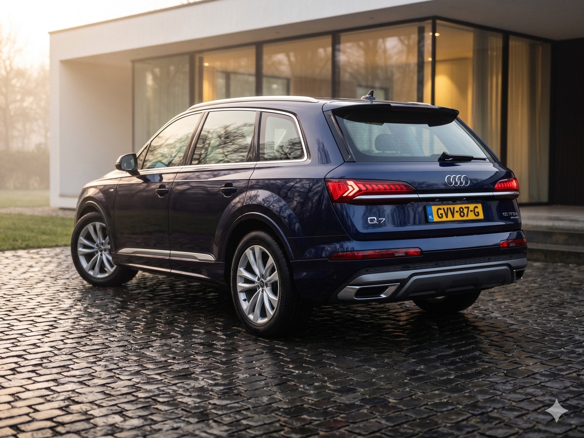 Audi Q7 55 TFSI e quattro Advanced |HUD|Soft close, Auto's, Automaat, Gebruikt, Euro 6, 2995 cc