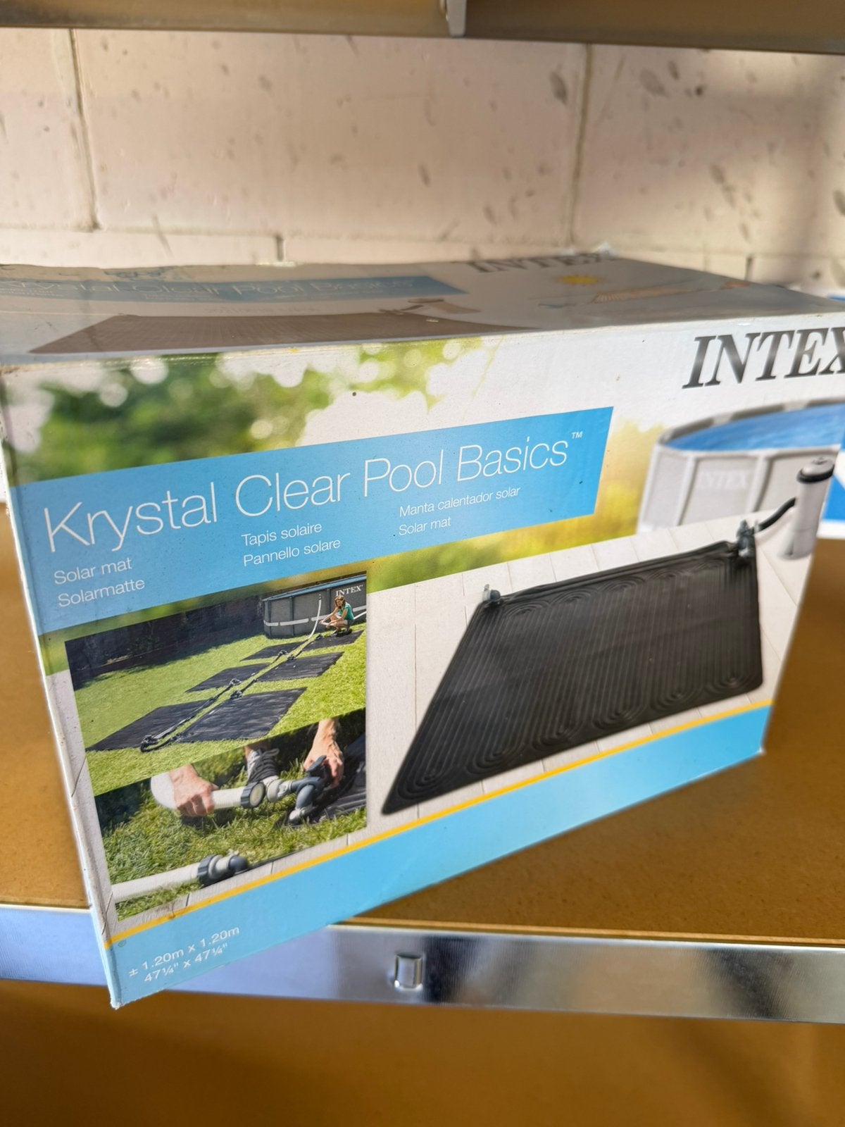 Intex solar verwarmingsmat 120x120, Ophalen, Nieuw