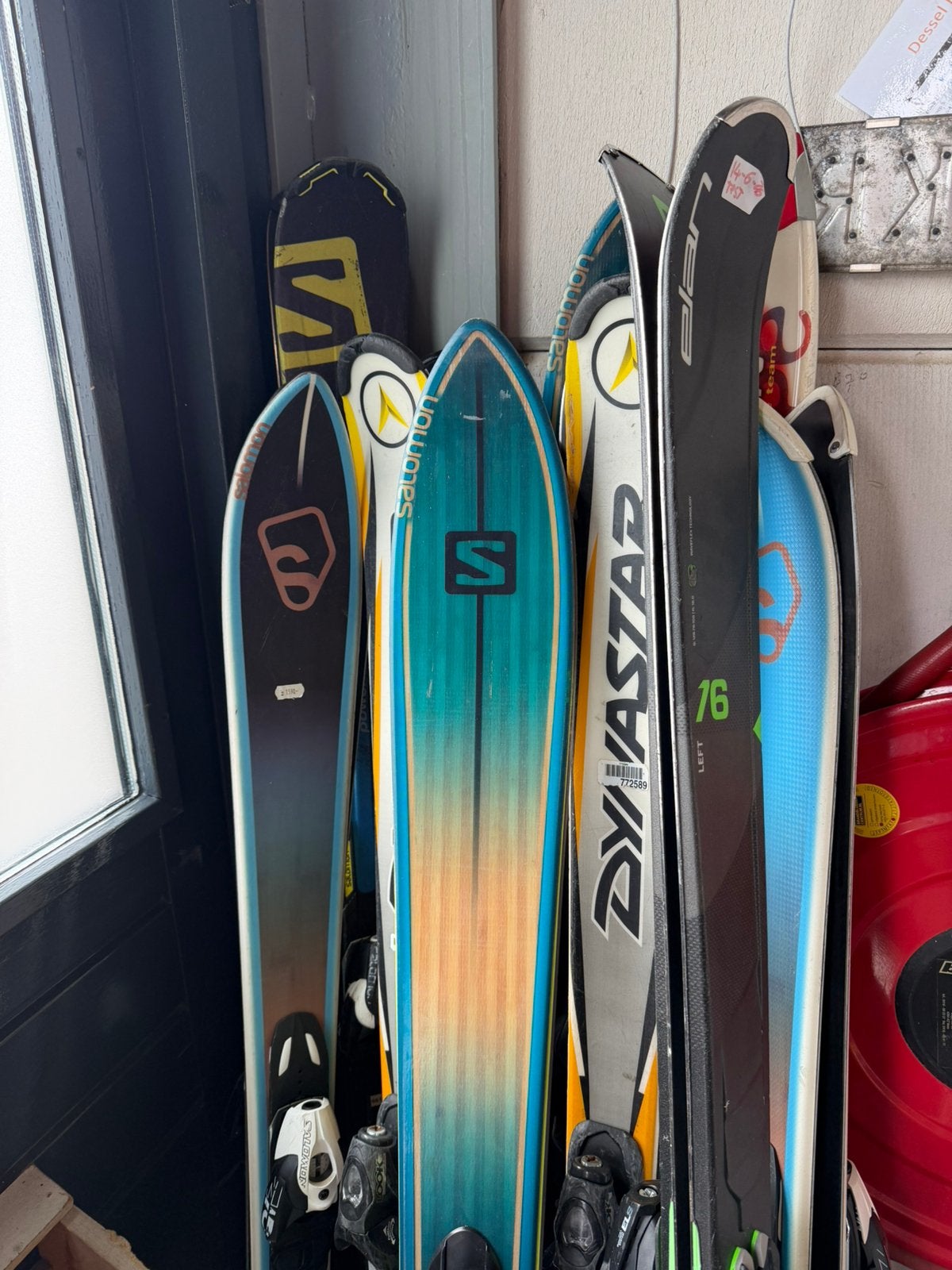 10 paar ski’s voor €25,- totaal, 160 tot 180 cm, Gebruikt, Ski's, Ophalen