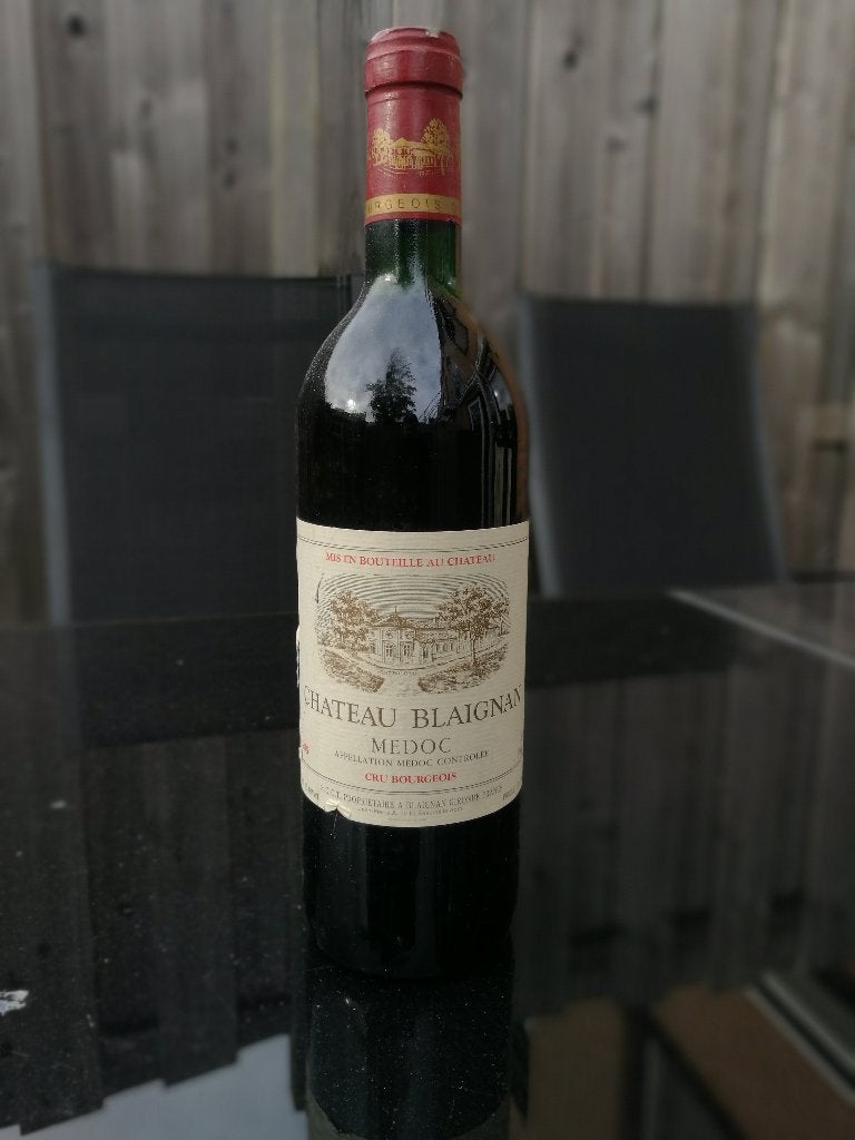 Chateau Blaignan 1985, Verzamelen, Wijnen, Nieuw, Rode wijn, Frankrijk, Vol, Ophalen of Verzenden