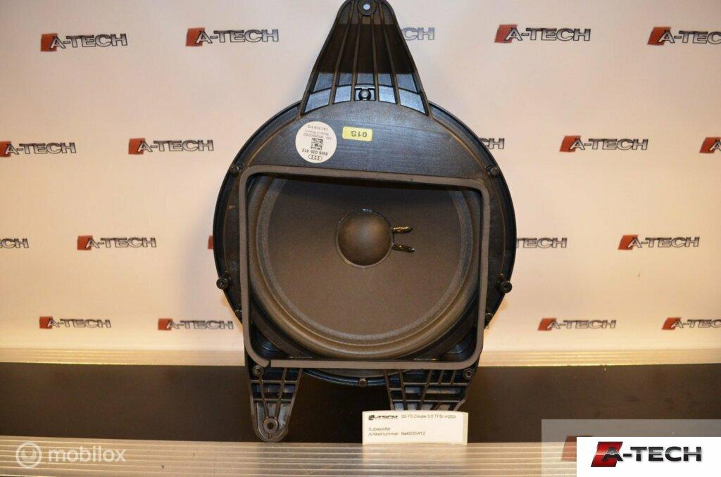 Subwoofer Audi A5 Coupé B9 3.0 TFSI S5 ('16-'19) 8w6035412, Audi, Gebruikt, Audi, Ophalen of Verzenden
