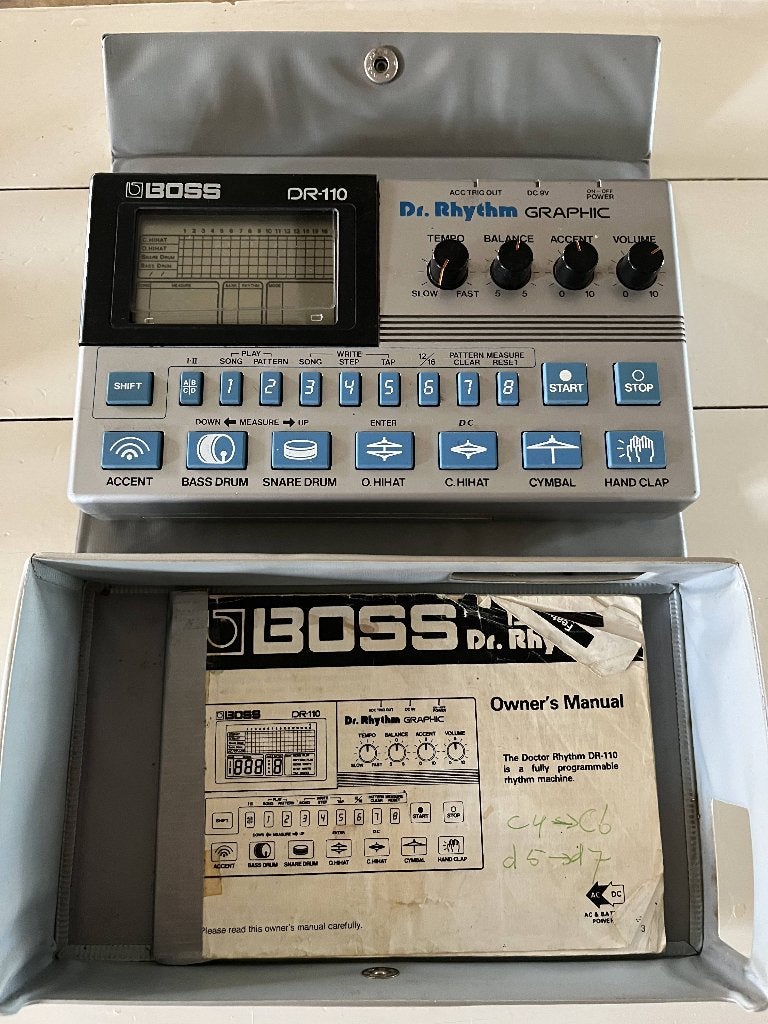 boss dr110, Muziek en Instrumenten, Ophalen of Verzenden, Gebruikt, Boss