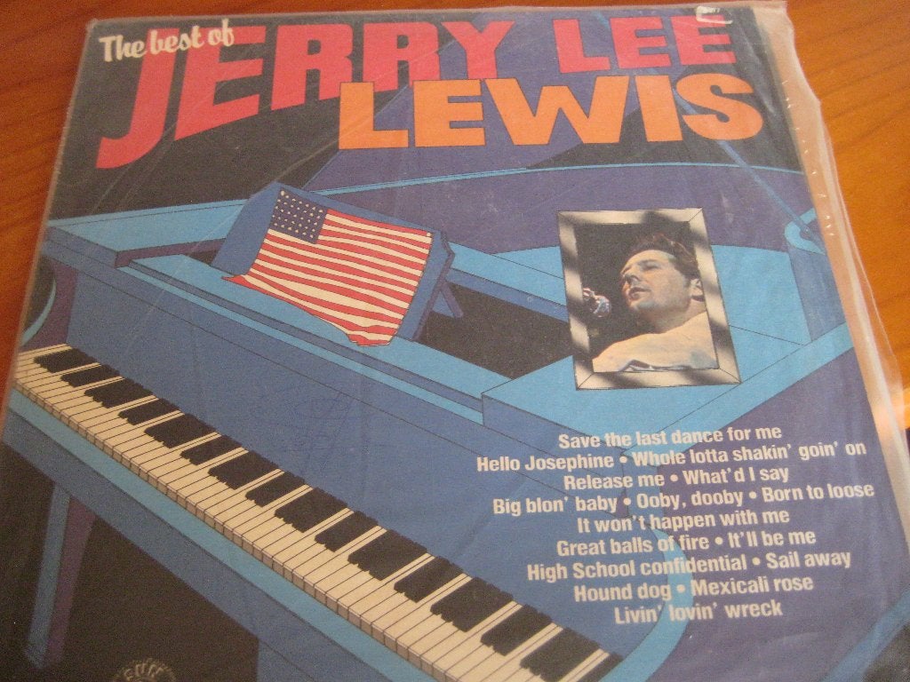LP, The best of Jerry Lee Lewis, Ophalen of Verzenden, Zo goed als nieuw, LP
