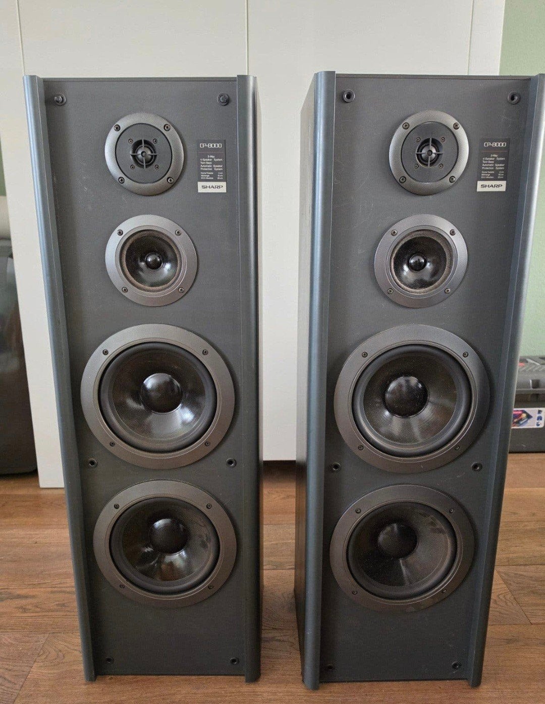 Luidsprekers SHARP CP-8000 275W !! Boxes, Audio, Tv en Foto, Luidsprekers, Ophalen, Gebruikt, Overige merken