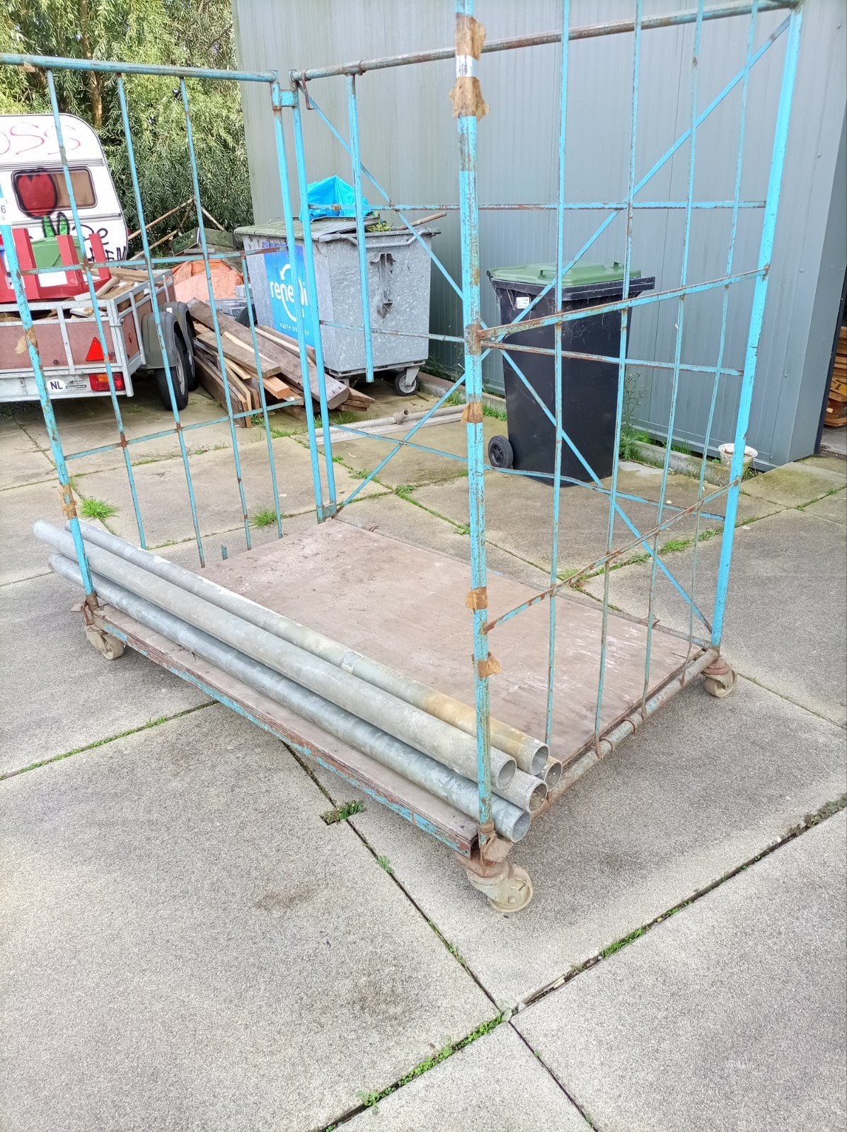 magazijnkar, Doe-het-zelf en Verbouw, 100 liter of meer, Ophalen, Transportkar
