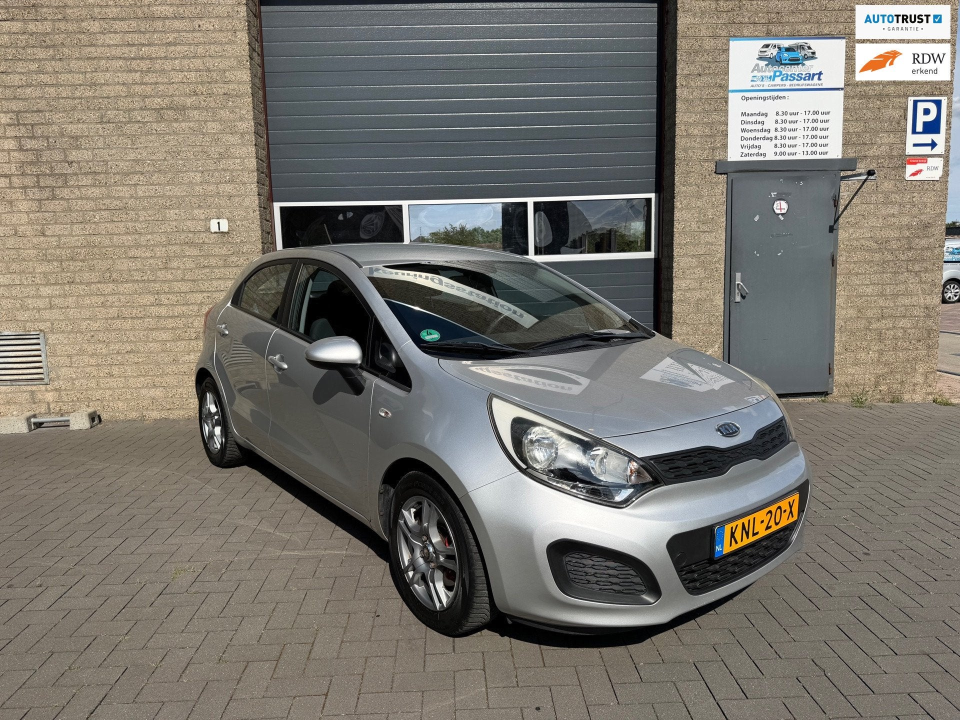 Kia RIO 1.4 CVVT Comfort Pack, Voorwielaandrijving, Euro 5, 450 kg, Gebruikt