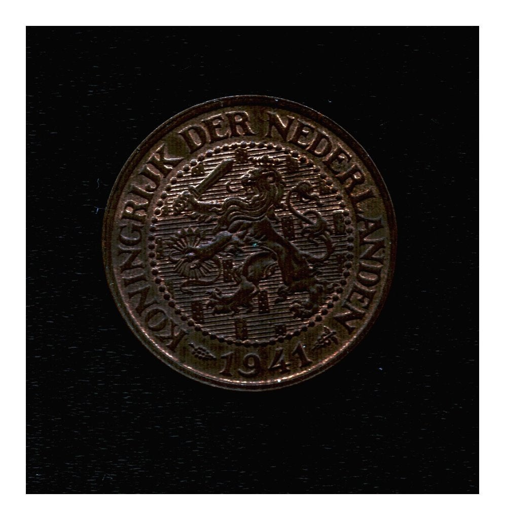2,5 cent Nederland 1941 (M 129), Ophalen of Verzenden, Koningin Wilhelmina, Overige waardes, Losse munt