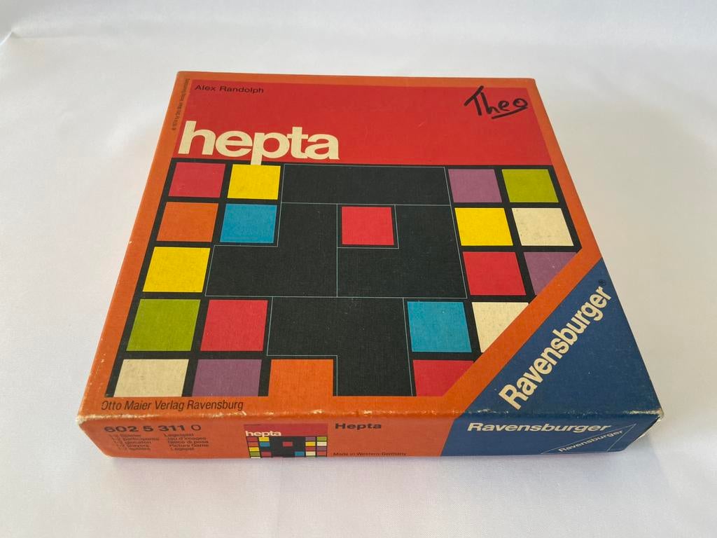 Ravensburger Hepta vintage spel, Ophalen of Verzenden, Gebruikt, Ravensburger