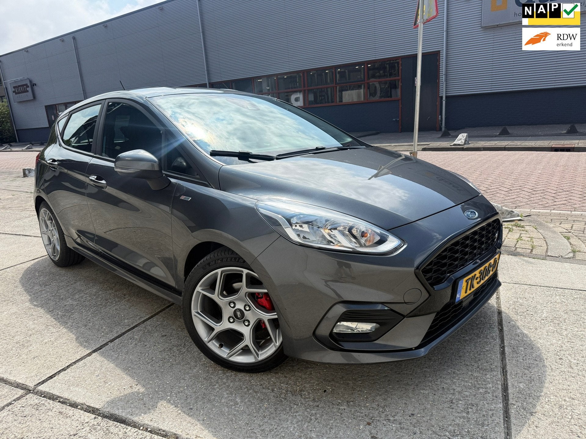 Ford Fiesta 1.0 EcoBoost ST-Line CLIMA APK Volledig onderhou, Voorwielaandrijving, 100 pk, 49 €/maand, Origineel Nederlands