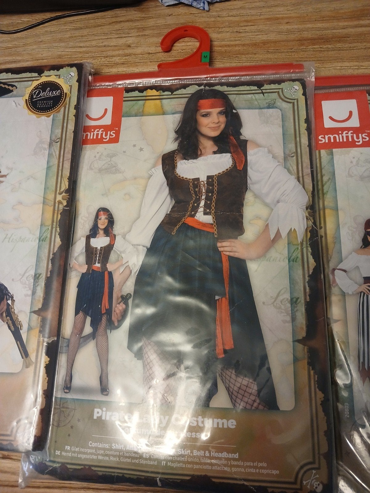 Piratenkostuum voor dames - Nieuw in verpakking, Maat 38/40 (M), Smiffys, Nieuw, Ophalen of Verzenden