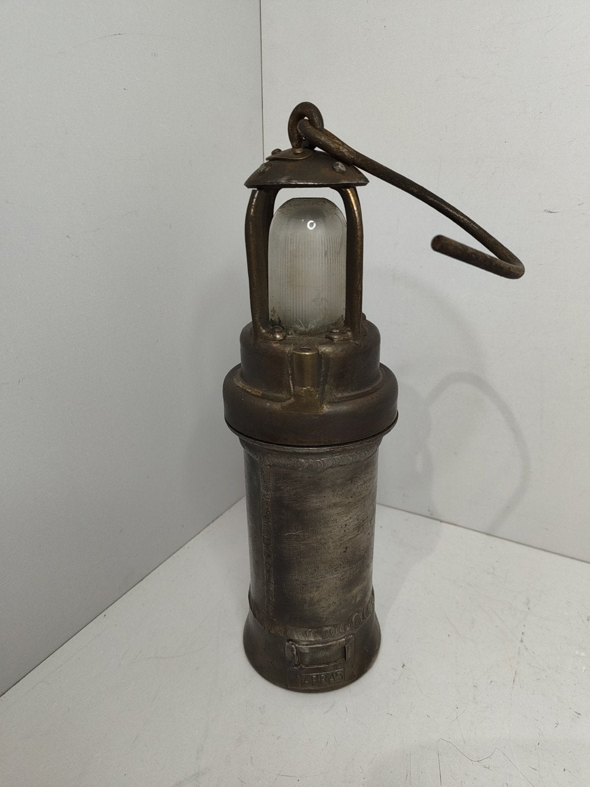 Antieke mijnlamp Arras, Antiek en Kunst, Ophalen of Verzenden