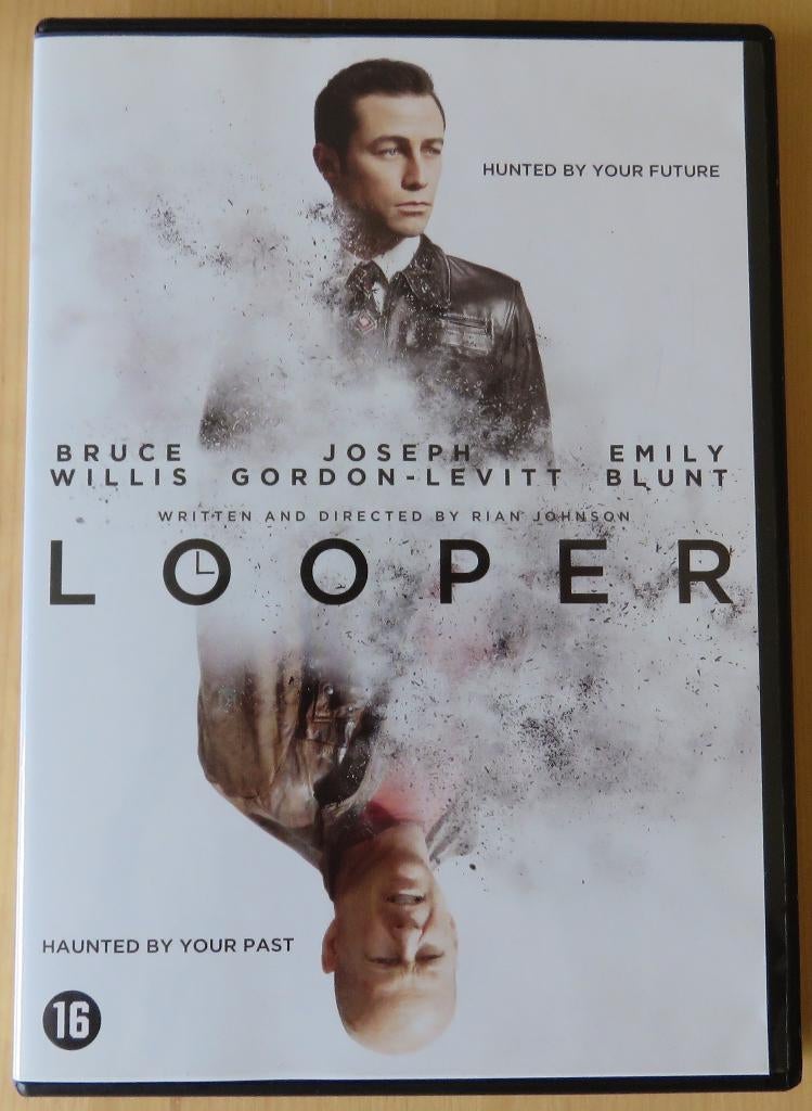 DVD Looper (2012) Joseph Gordon-Levitt, Emily Blunt, Vanaf 16 jaar, Ophalen, Zo goed als nieuw, Science Fiction