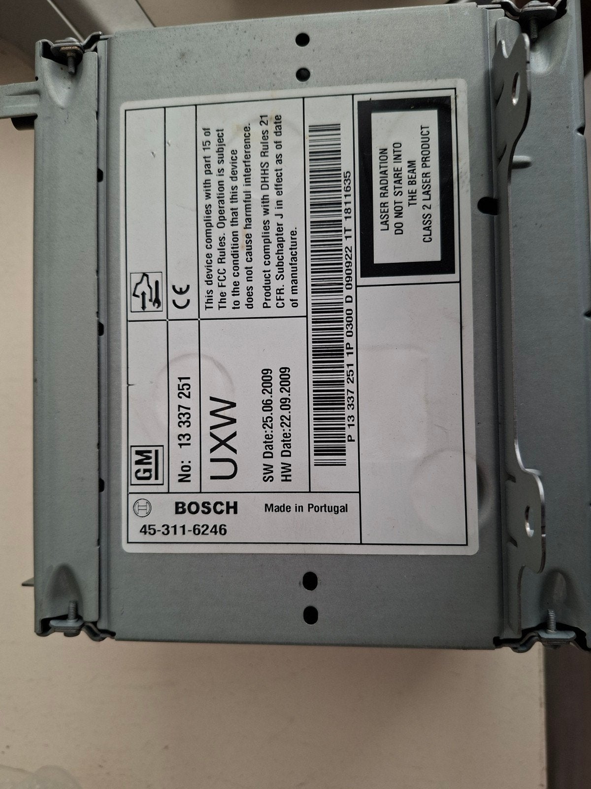 radio opel astra j, Auto diversen, Ophalen of Verzenden, Gebruikt