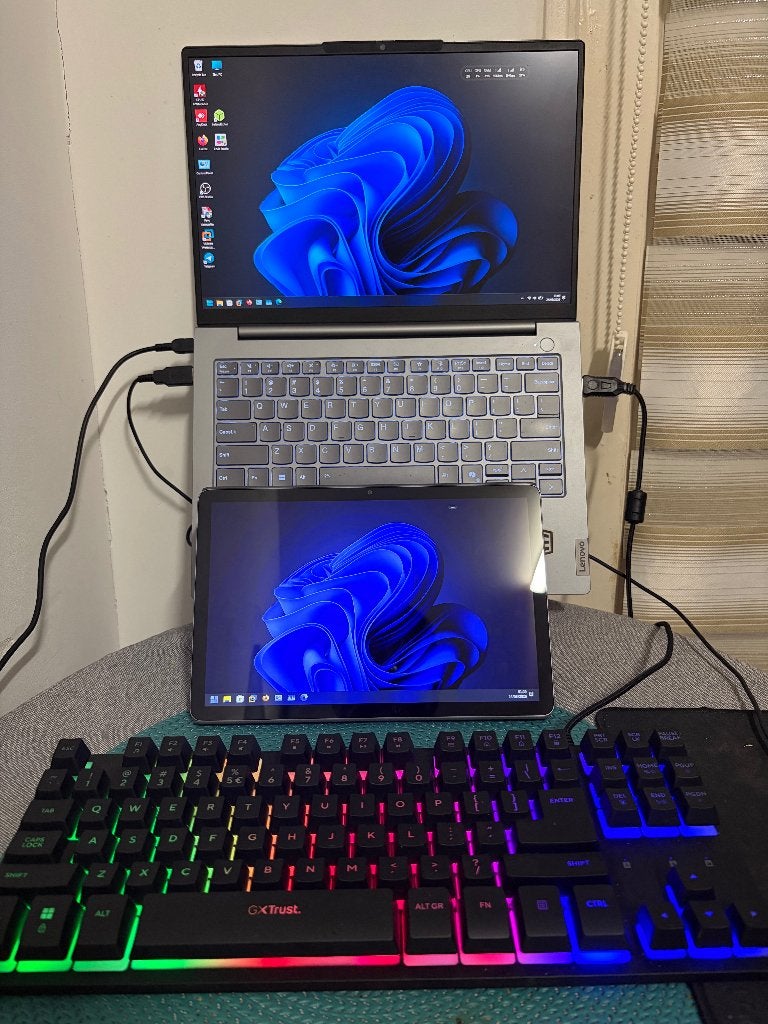Lenovo ThinkBook 14 G7 + Lenovo Tab + Keyboard = €800, Computers en Software, Ophalen, 2TB, Intel Core Ultra 5, 14 inch