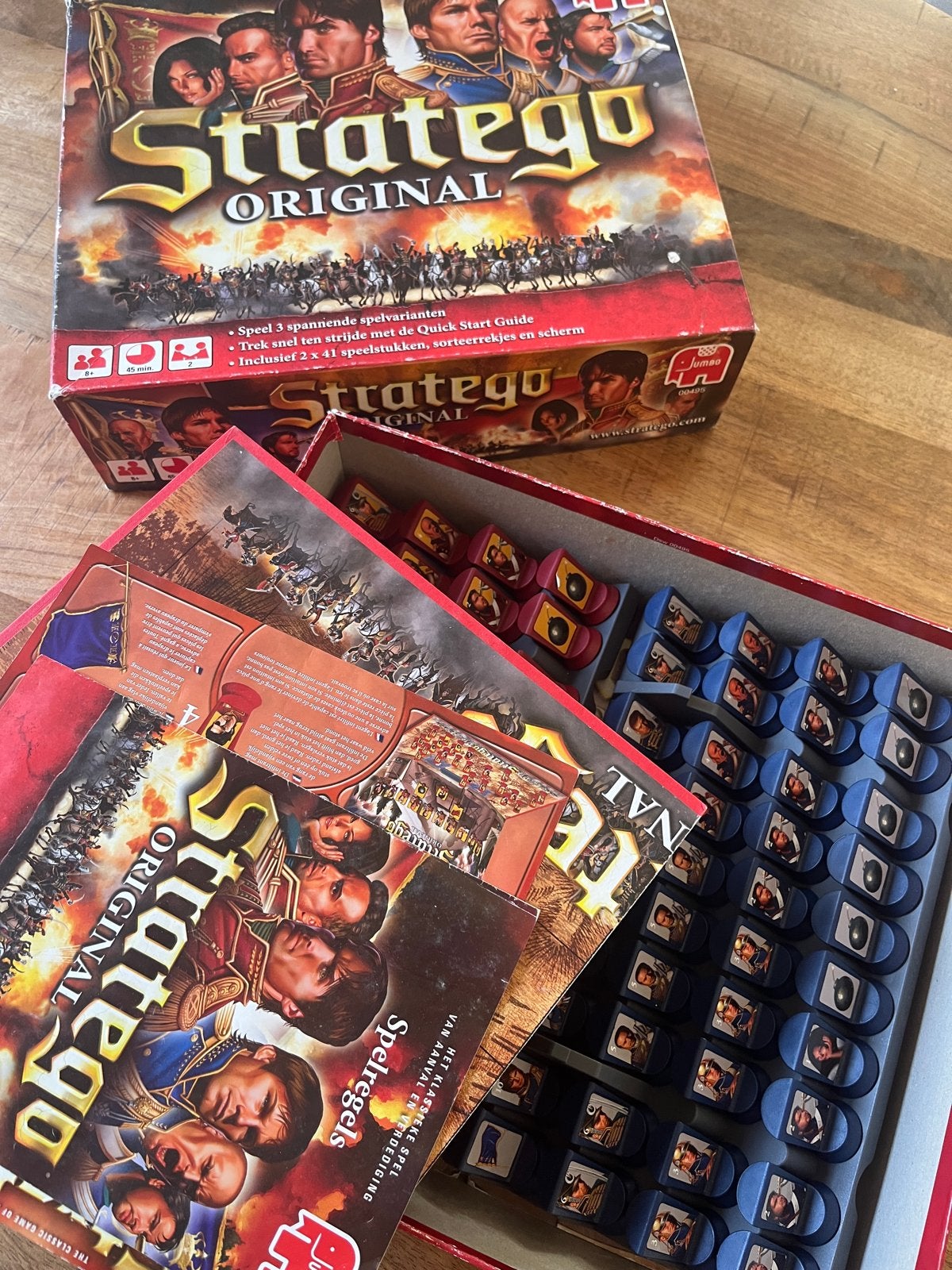 Stratego Original Bordspel - Strategisch Klassieker, Een of twee spelers, Ophalen of Verzenden, Gebruikt