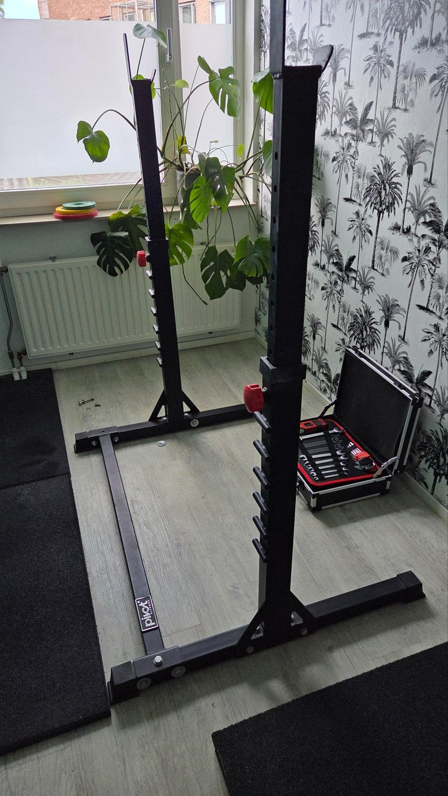Pivot Fitness HR3210 Squat Stand / Squat Rack, Ophalen, Gebruikt, Benen, Overige typen