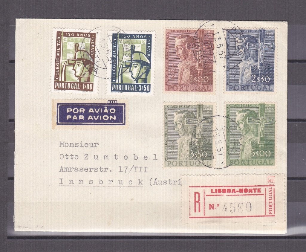 Portugal, Postzegels en Munten, Ophalen of Verzenden, Envelop