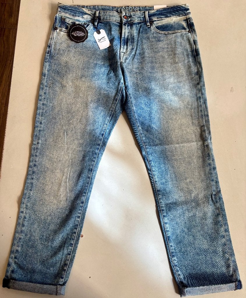 Denham Monroe jeans light blue - W32 L30, Denham, Blauw, Nieuw, Ophalen of Verzenden