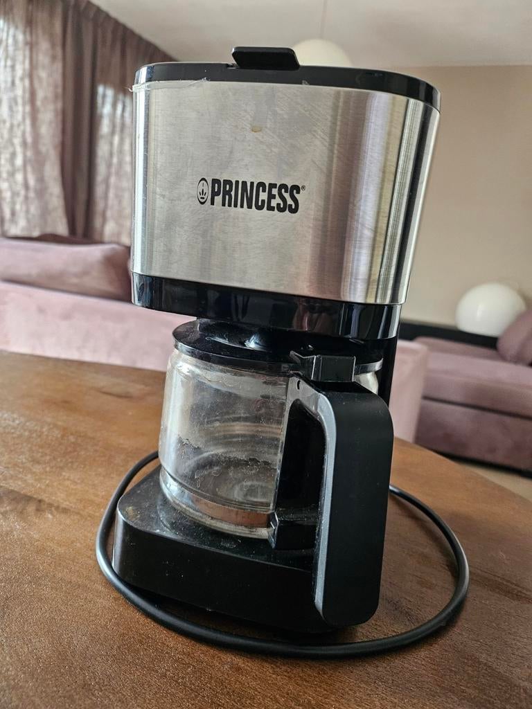 Princess Koffiezetapparaat - Zo goed als nieuw, Ophalen of Verzenden, Zo goed als nieuw, Koffiemachine, Gemalen koffie