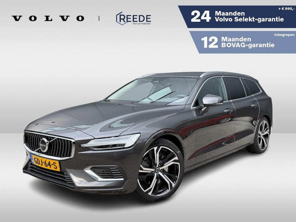 Volvo V60 2.0 T6 Plug-in hybrid AWD Essential Edition Climat, Automaat, 12 maanden, Stof, 4 cilinders
